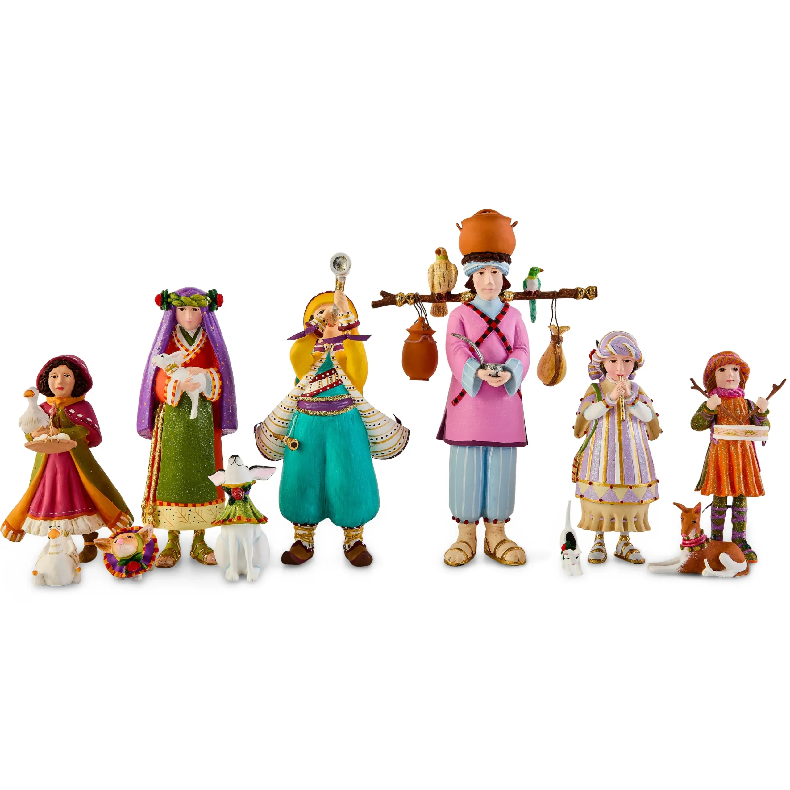 Patience Brewster Nativity Manger Figures Set