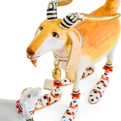 Patience Brewster Nativity Nathan & Noel Goat Figures