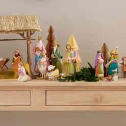 Patience Brewster Nativity Shepherd & Sheep Figures