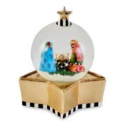 Patience Brewster Nativity Snow Globe