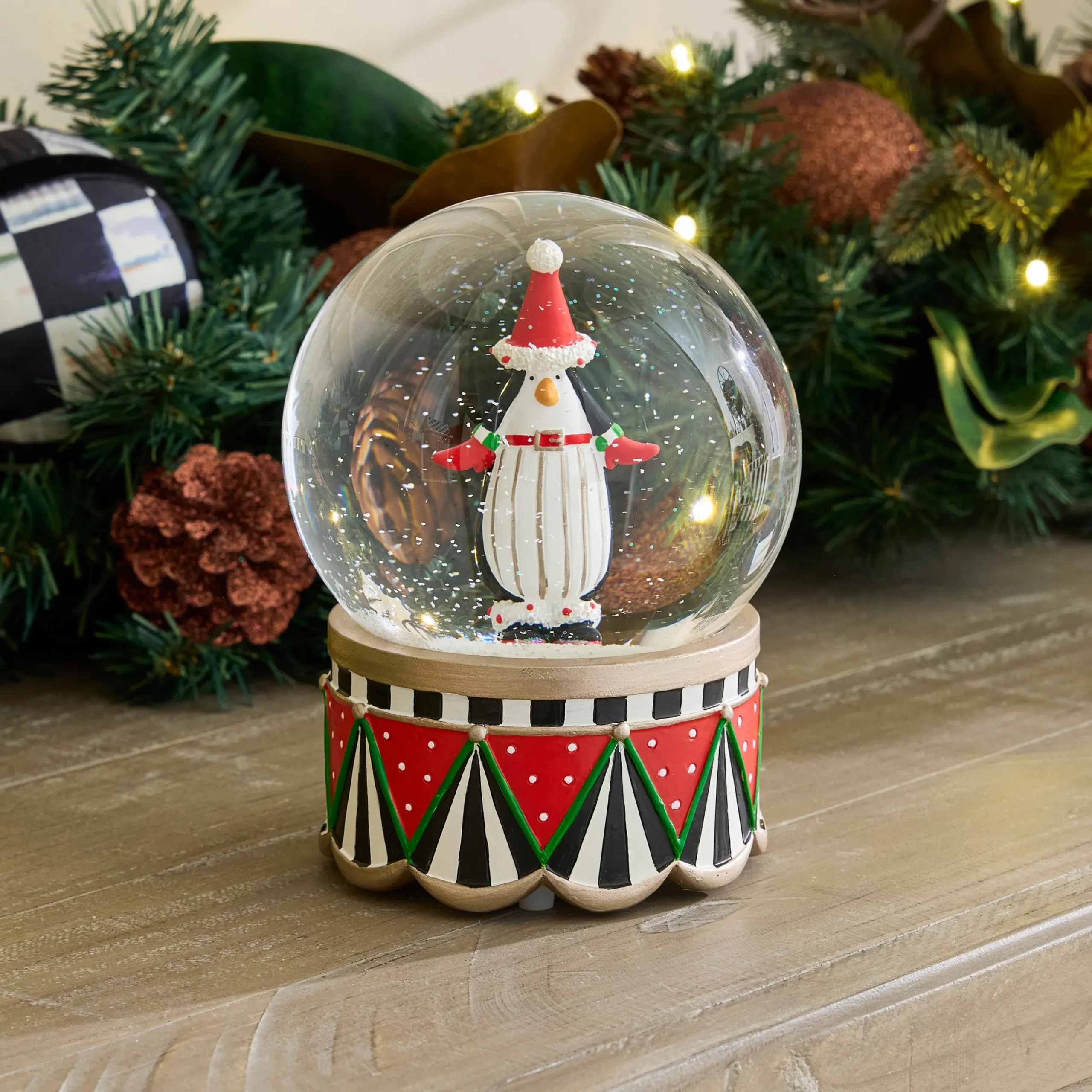 Patience Brewster Penguin Snow Globe