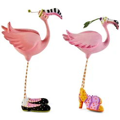 Patience Brewster Sheila & Sheldon Flamingo Mini Figures