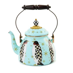 Penguin Parade 2 Quart Tea Kettle