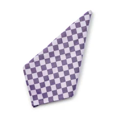 Plum Check Napkin, Set of 4