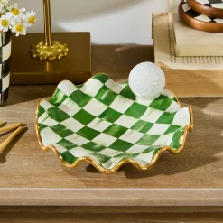 Putting Green Ceramic Dish
