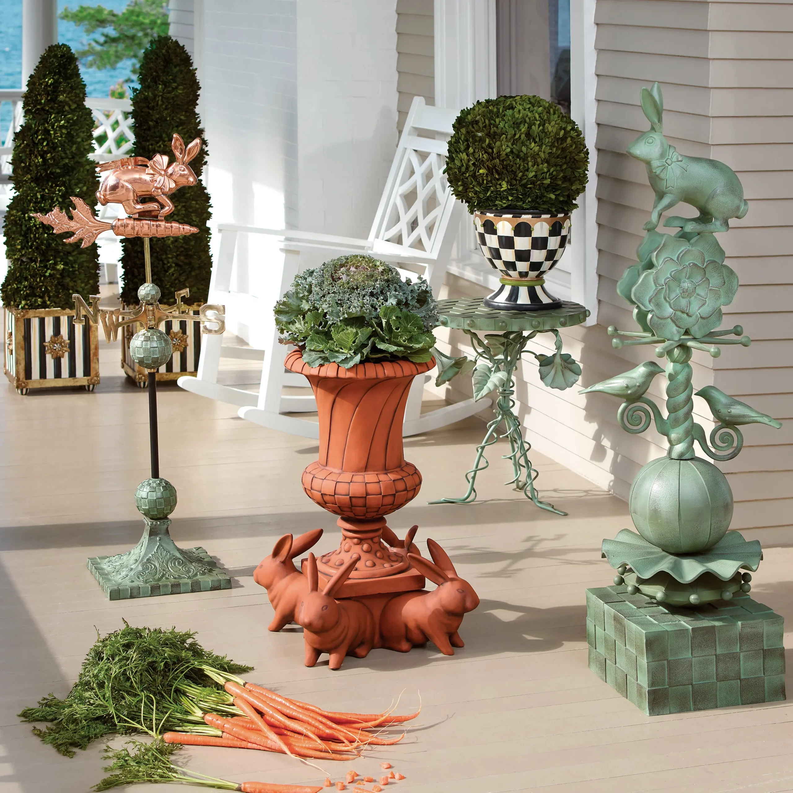 Rabbit Garden Totem