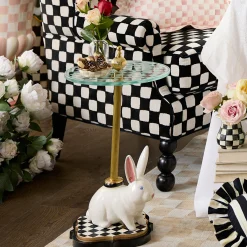 Rabbit Warren Ceramic Accent Table