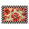 Red Poppies Entrance Mat