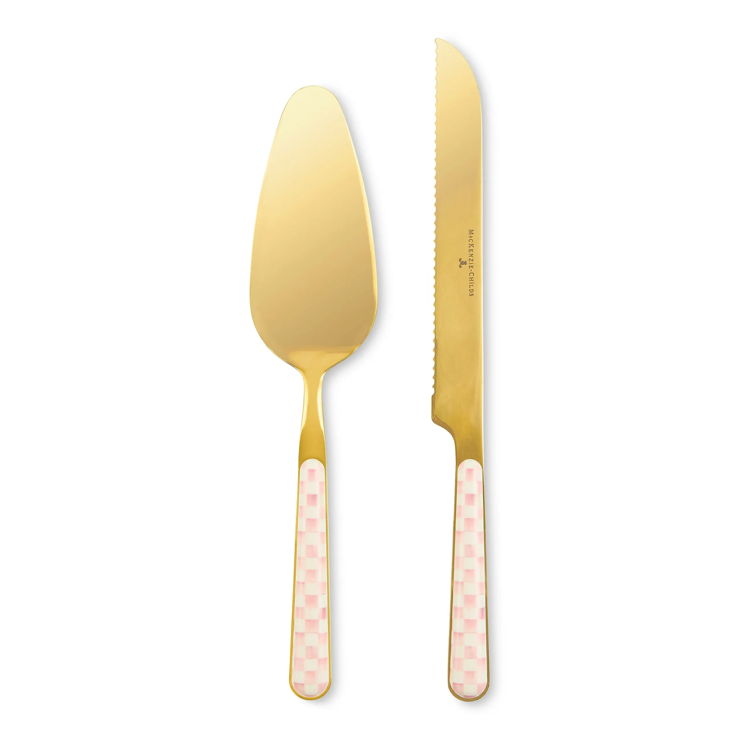 Rosy Check Bistro Cake Serving Set