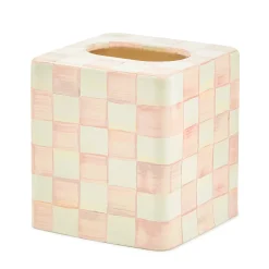 Rosy Check Boutique Tissue Box Cover