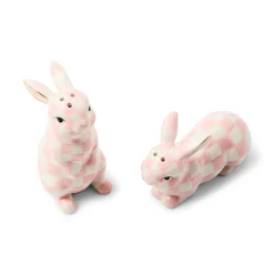 Rosy Check Bunny Salt and Pepper Set