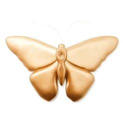 Rosy Check Butterfly Wall Decor