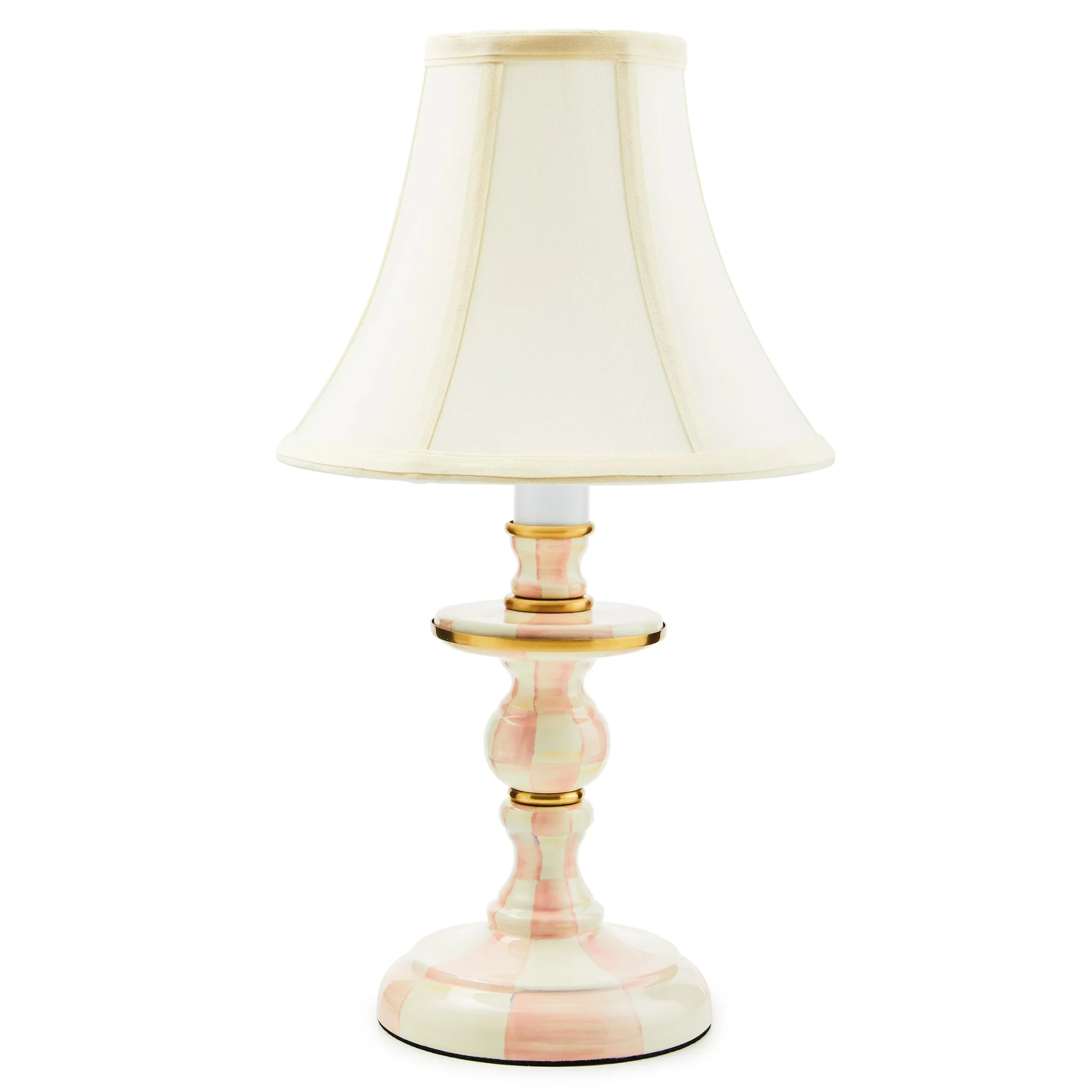 Rosy Check Candlestick Lamp