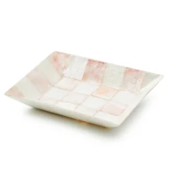 Rosy Check Capiz Soap Dish