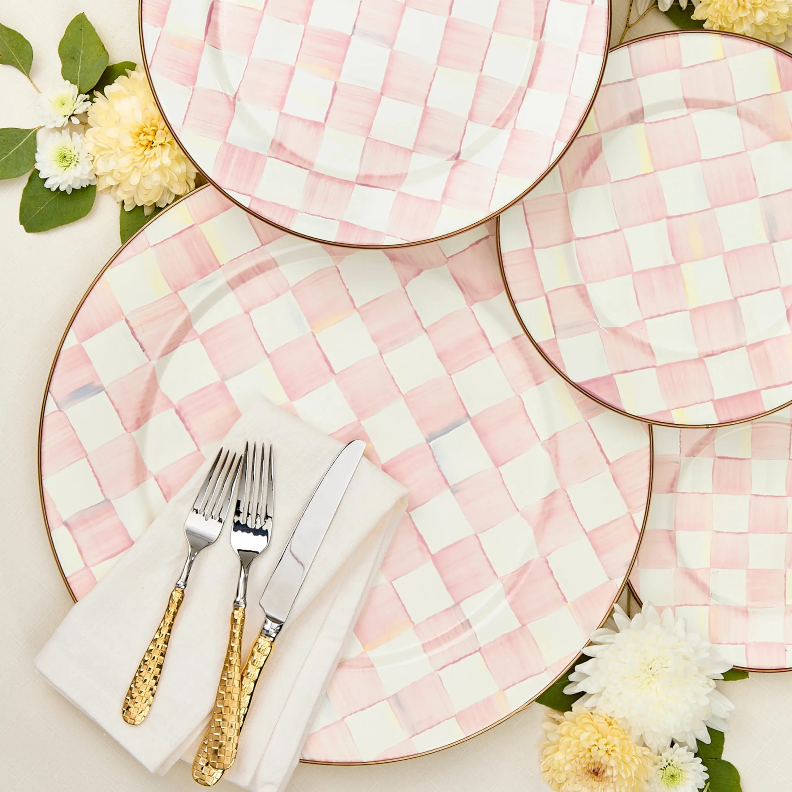 Rosy Check Charger/Plate