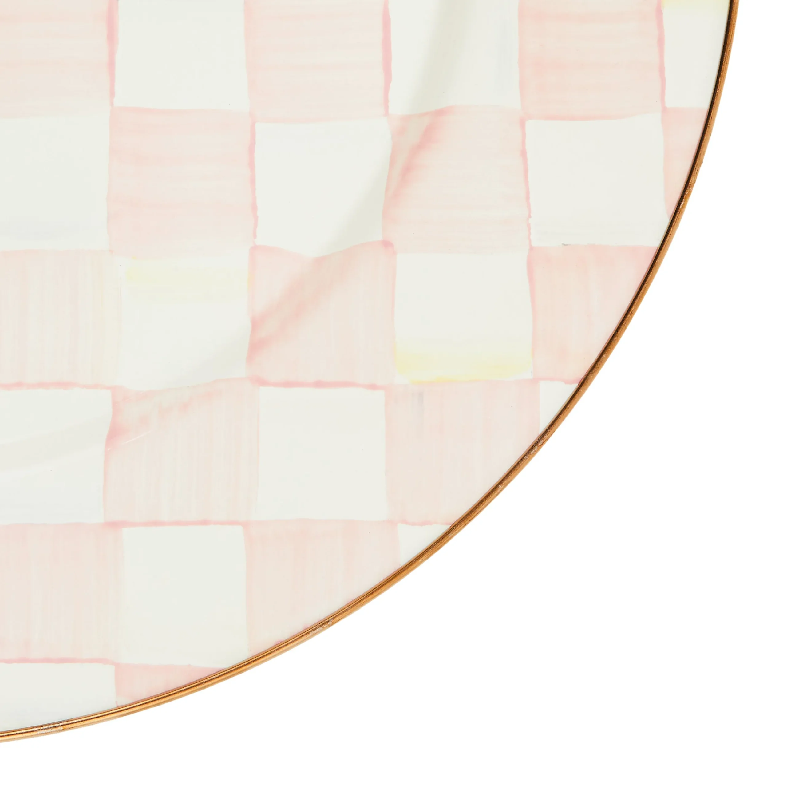 Rosy Check Charger/Plate