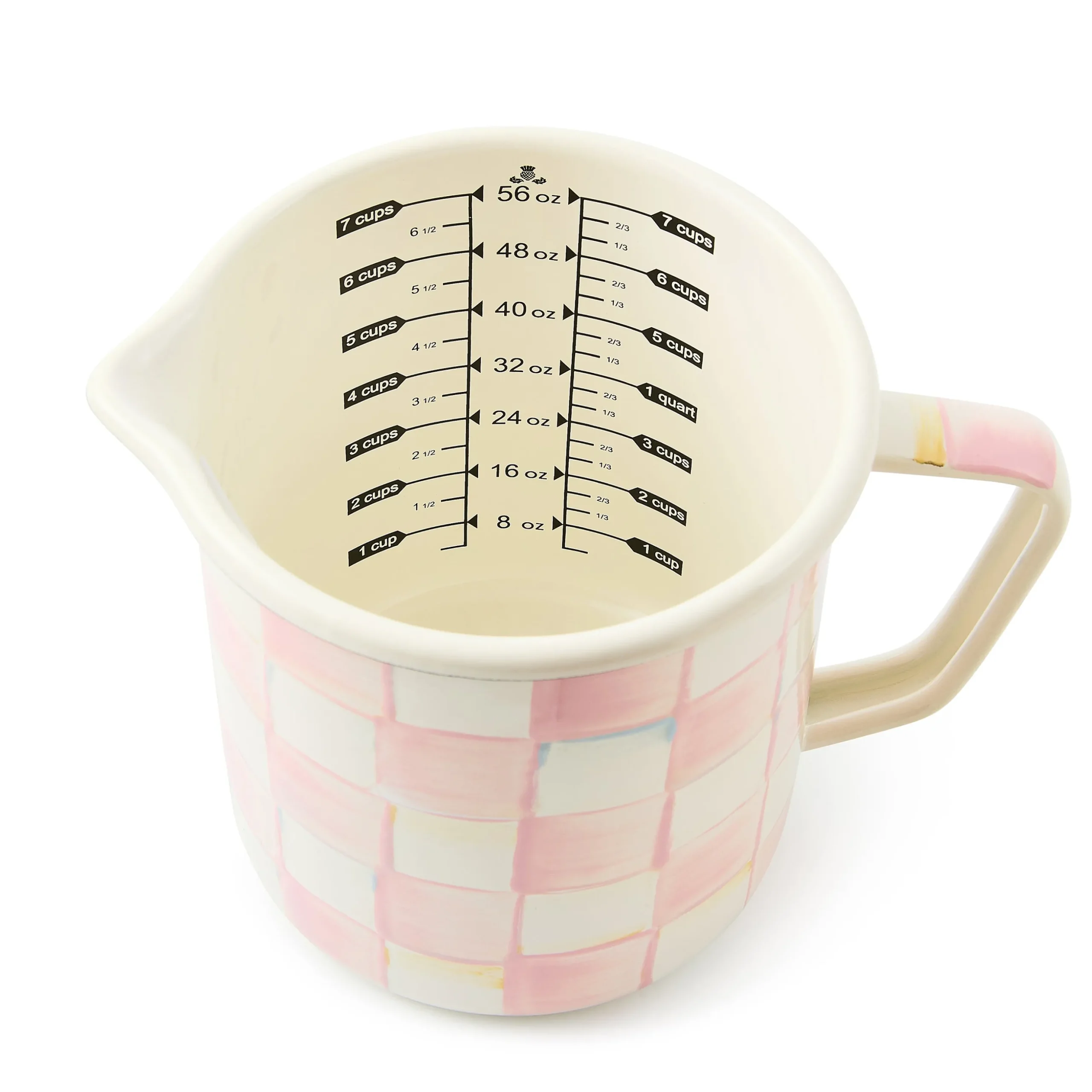 Rosy Check 7 Cup Measuring Cup
