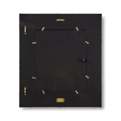 Rosy Check Enamel Wall Mirror