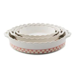 Rosy Check Everyday Large Oval Baker
