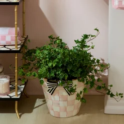 Rosy Check Extra Large Garden Pot