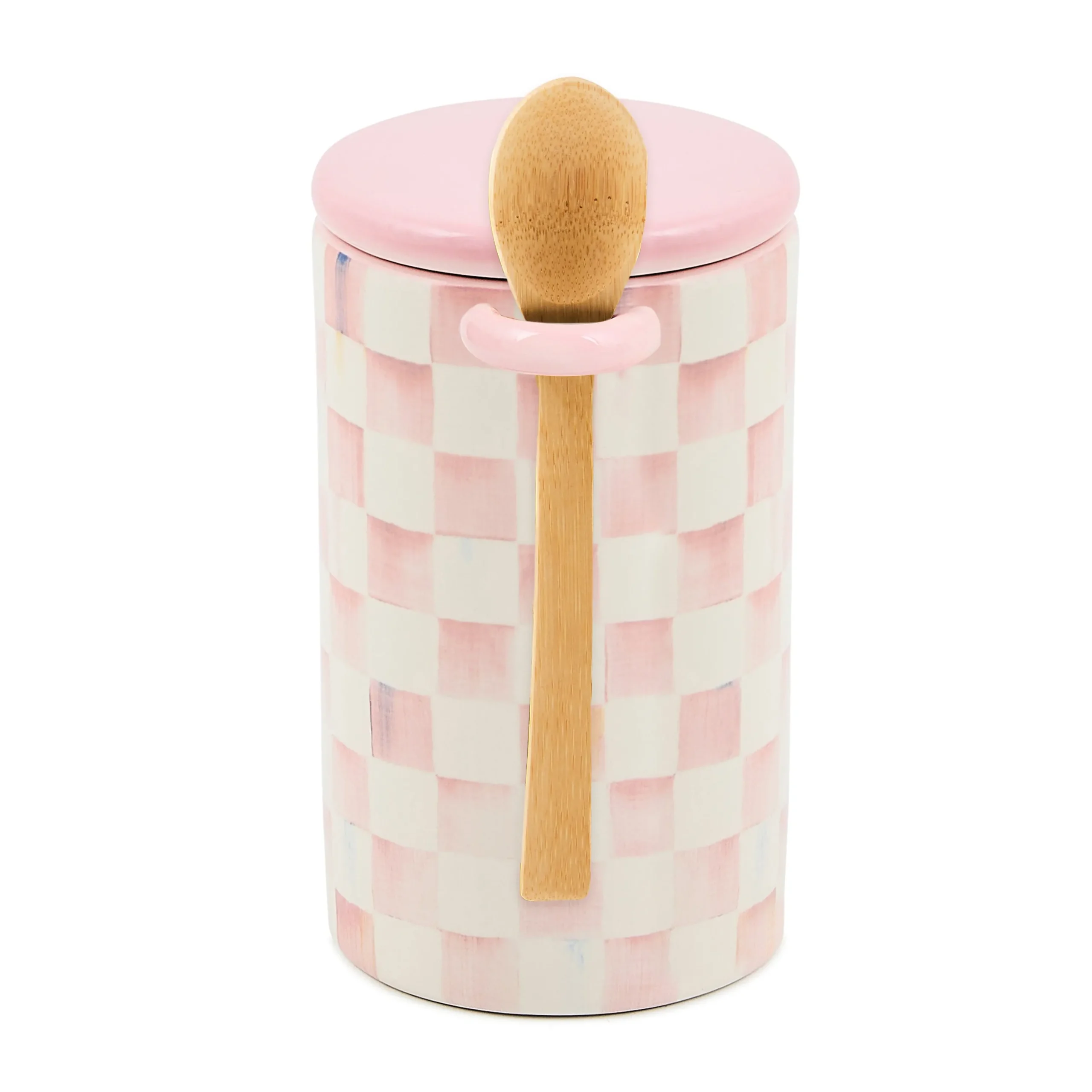 Rosy Check Farmhouse Canister