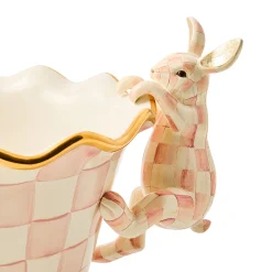 Rosy Check Funny Bunny Pot Climber