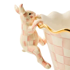 Rosy Check Funny Bunny Pot Climber