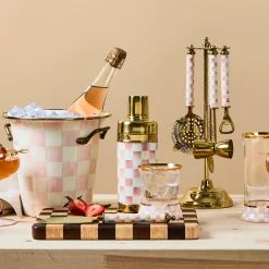Rosy Check 3260 Gold Cocktail Shaker