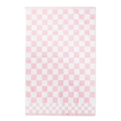 Rosy Check Hand Towel