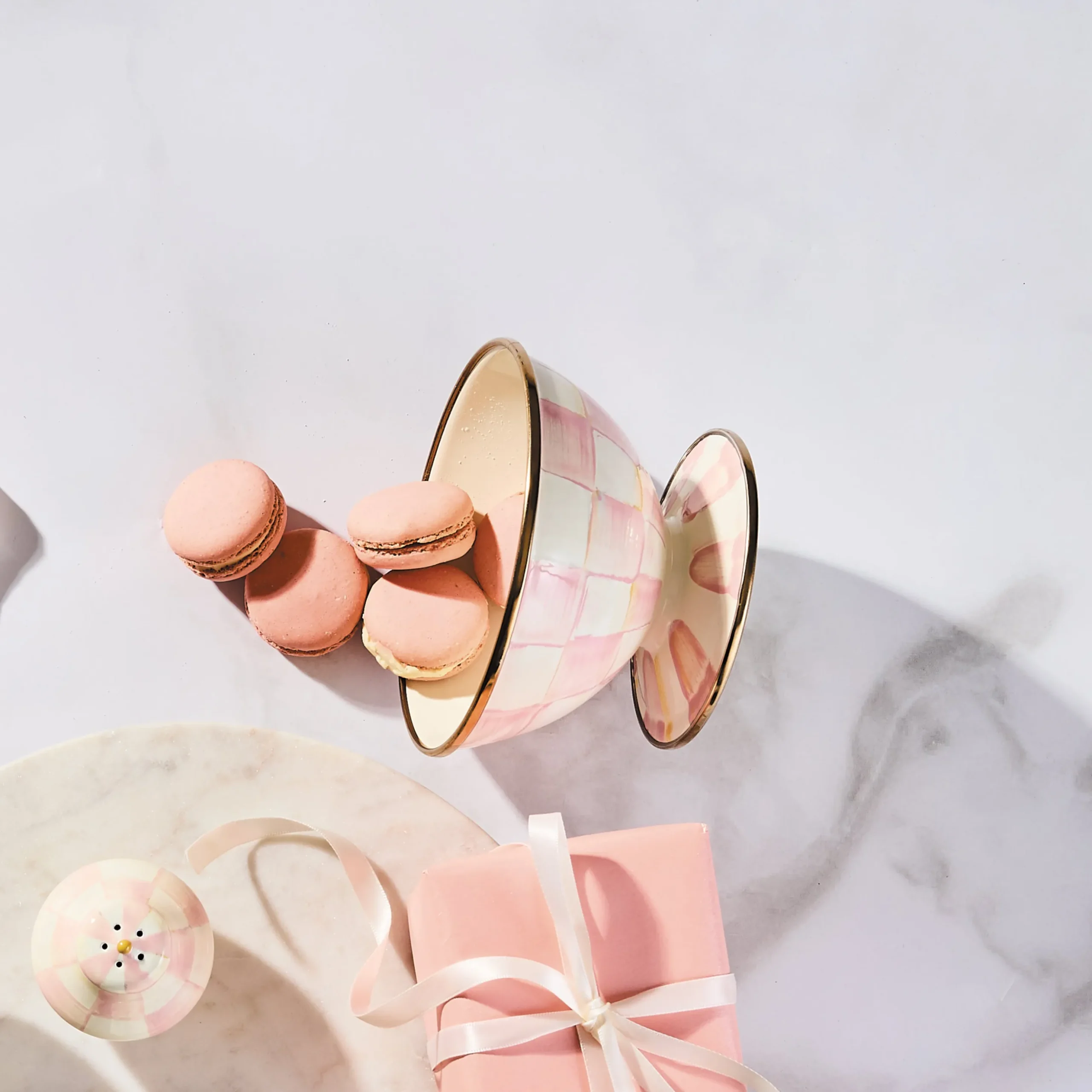Rosy Check Ice Cream Dish