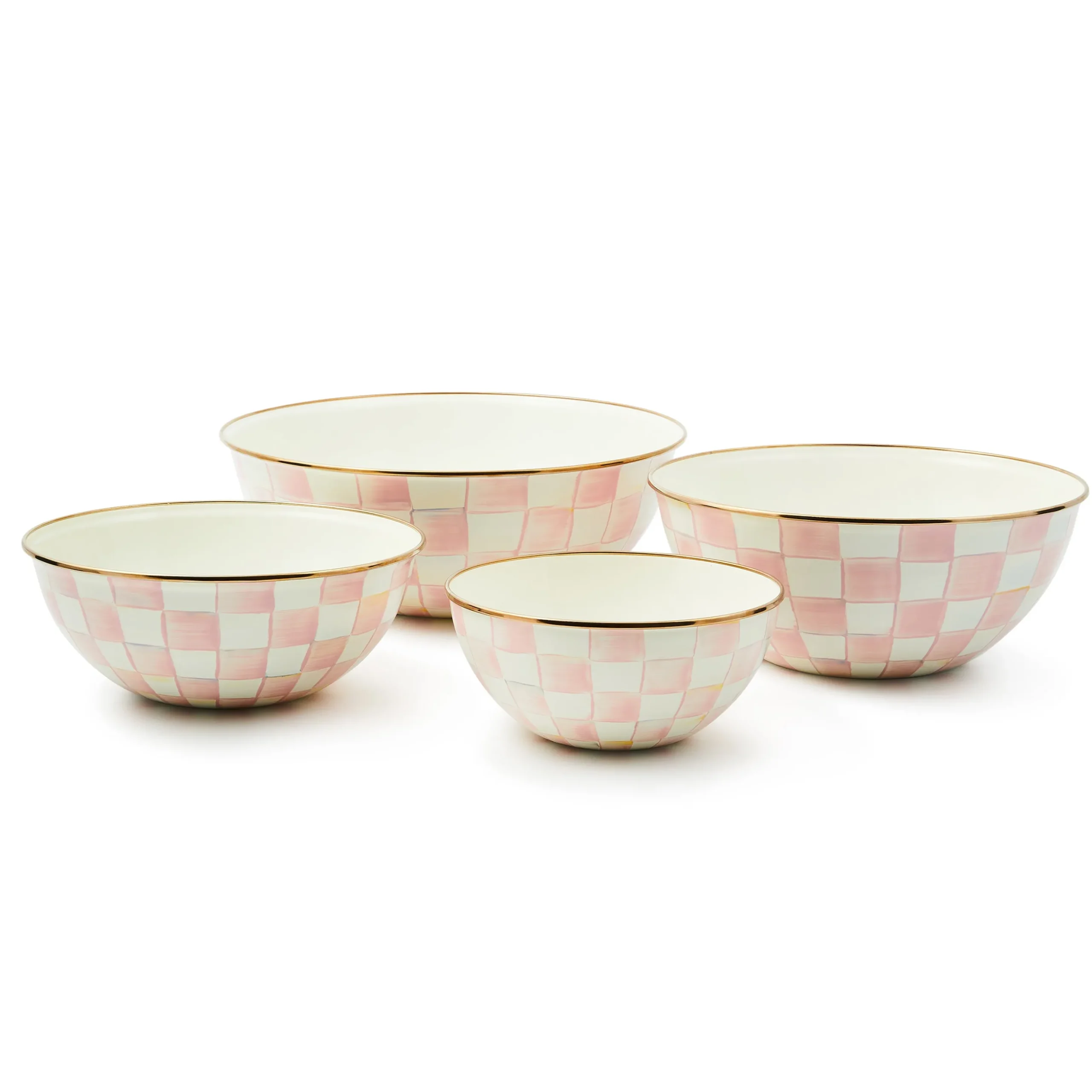 Rosy Check Large Everyday Bowl