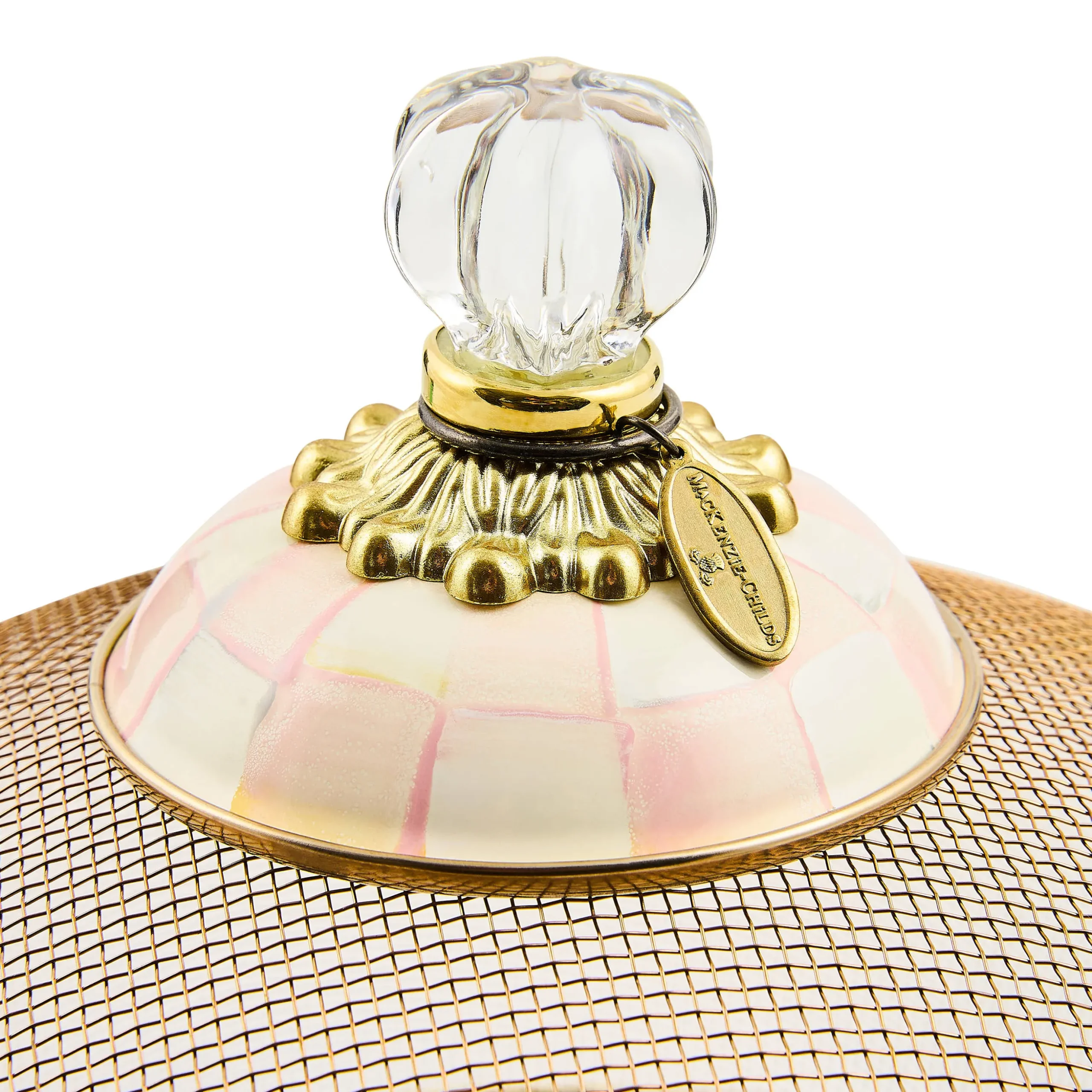 Rosy Check Large Mesh Dome