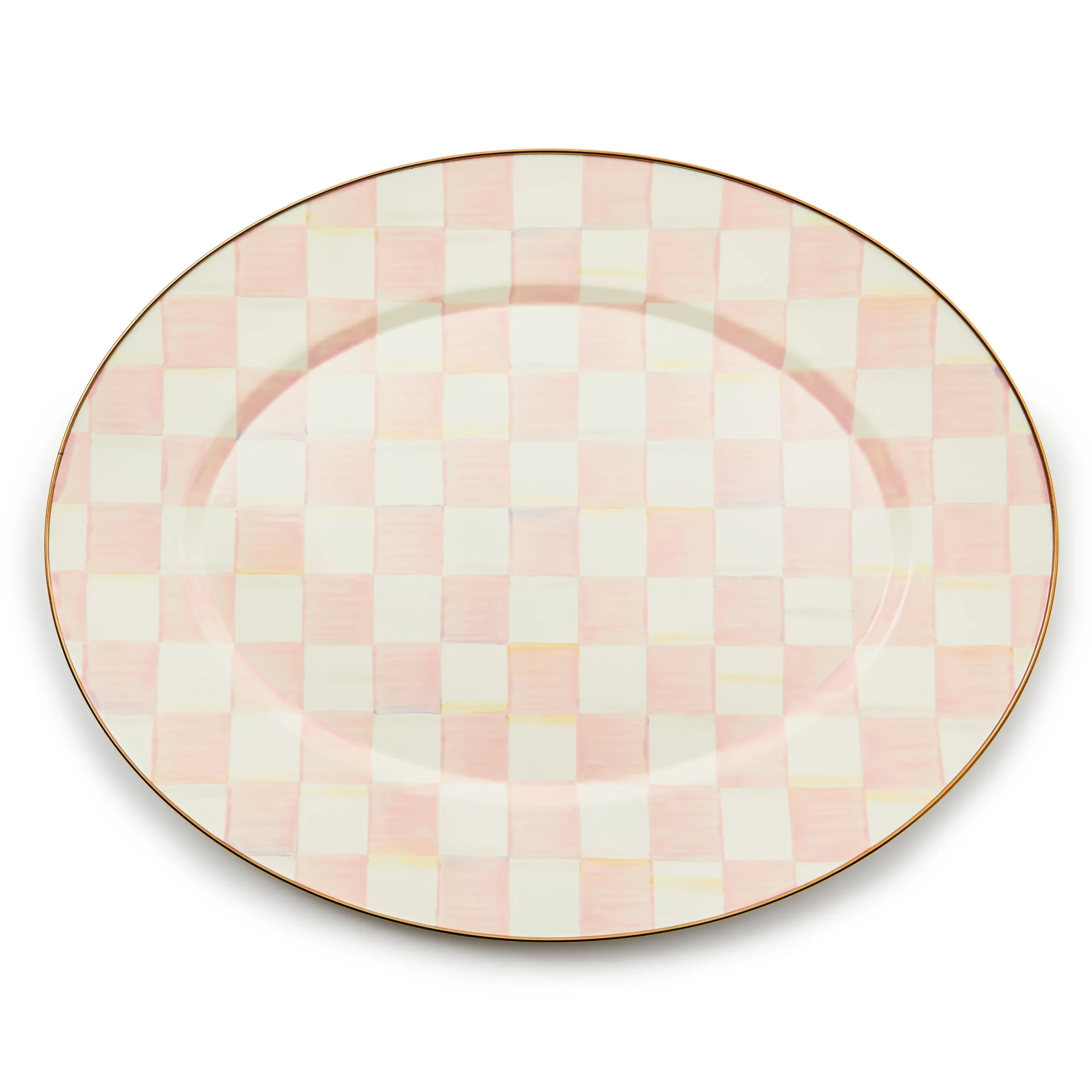 Rosy Check Large Oval Platter