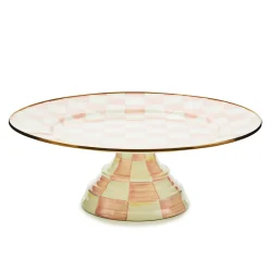 Rosy Check Large Pedestal Platter
