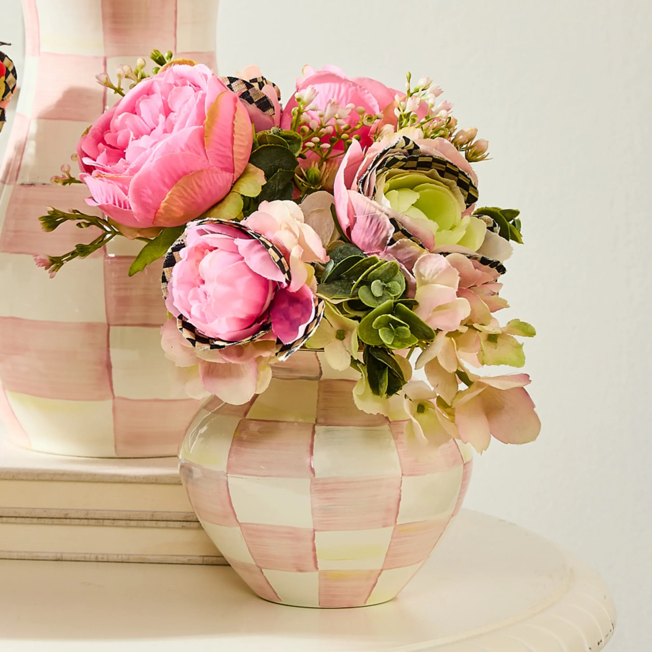 Rosy Check Large Vase