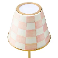 Rosy Check LED Rechargeable Cafe Table Lamp