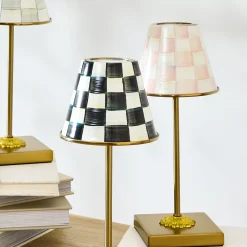 Rosy Check LED Rechargeable Cafe Table Lamp
