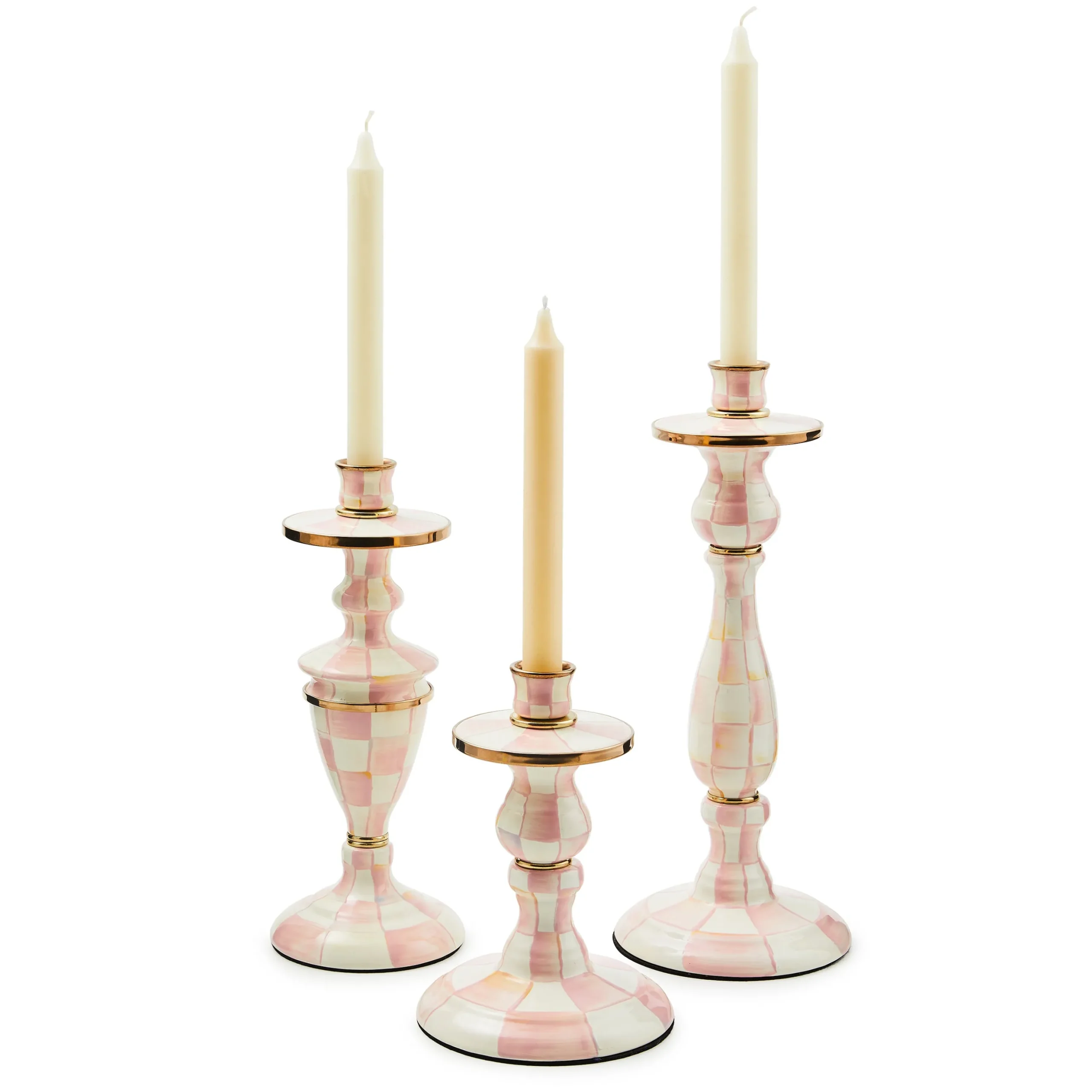 Rosy Check Medium Candlestick