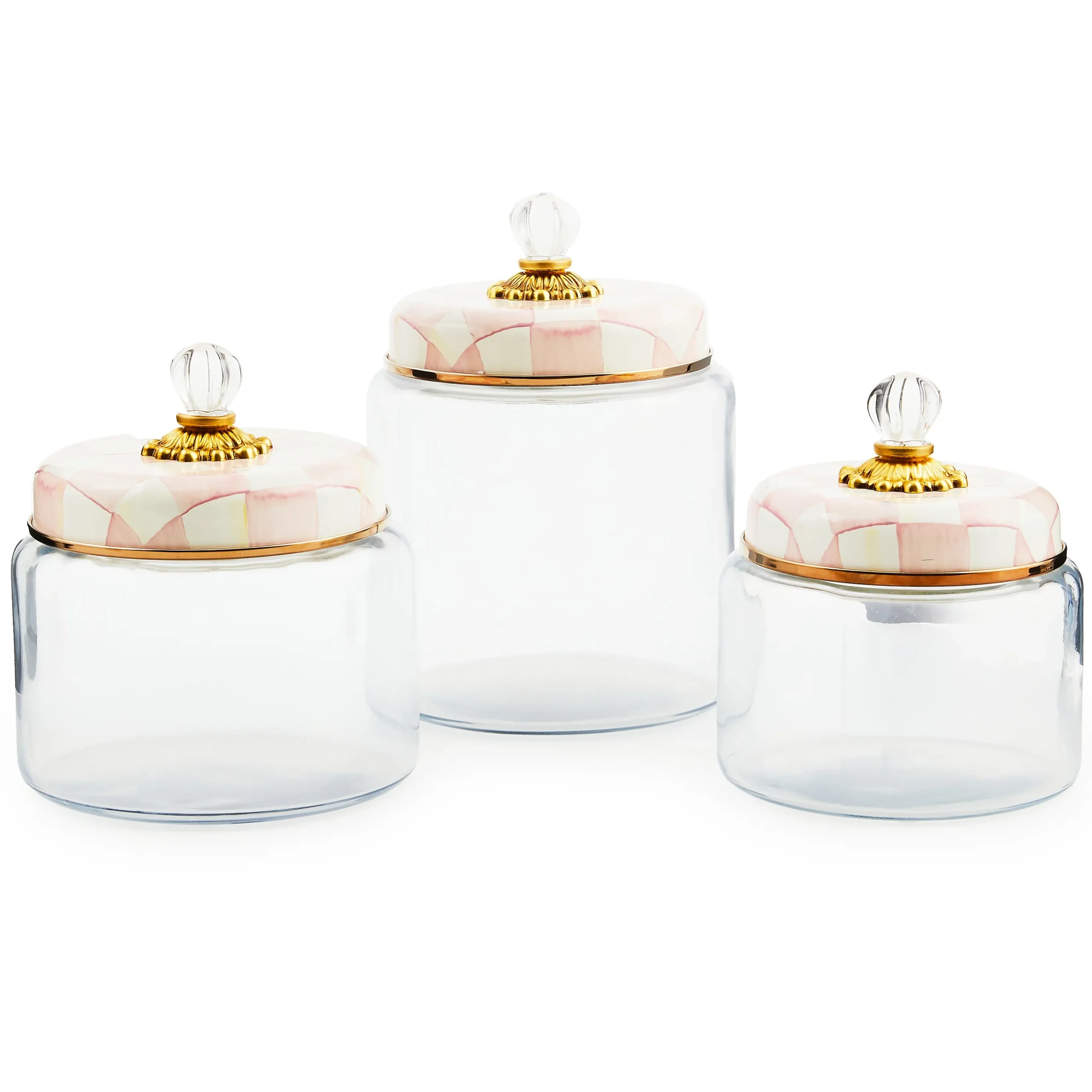 Rosy Check Medium Kitchen Canister