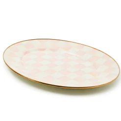 Rosy Check Medium Oval Platter