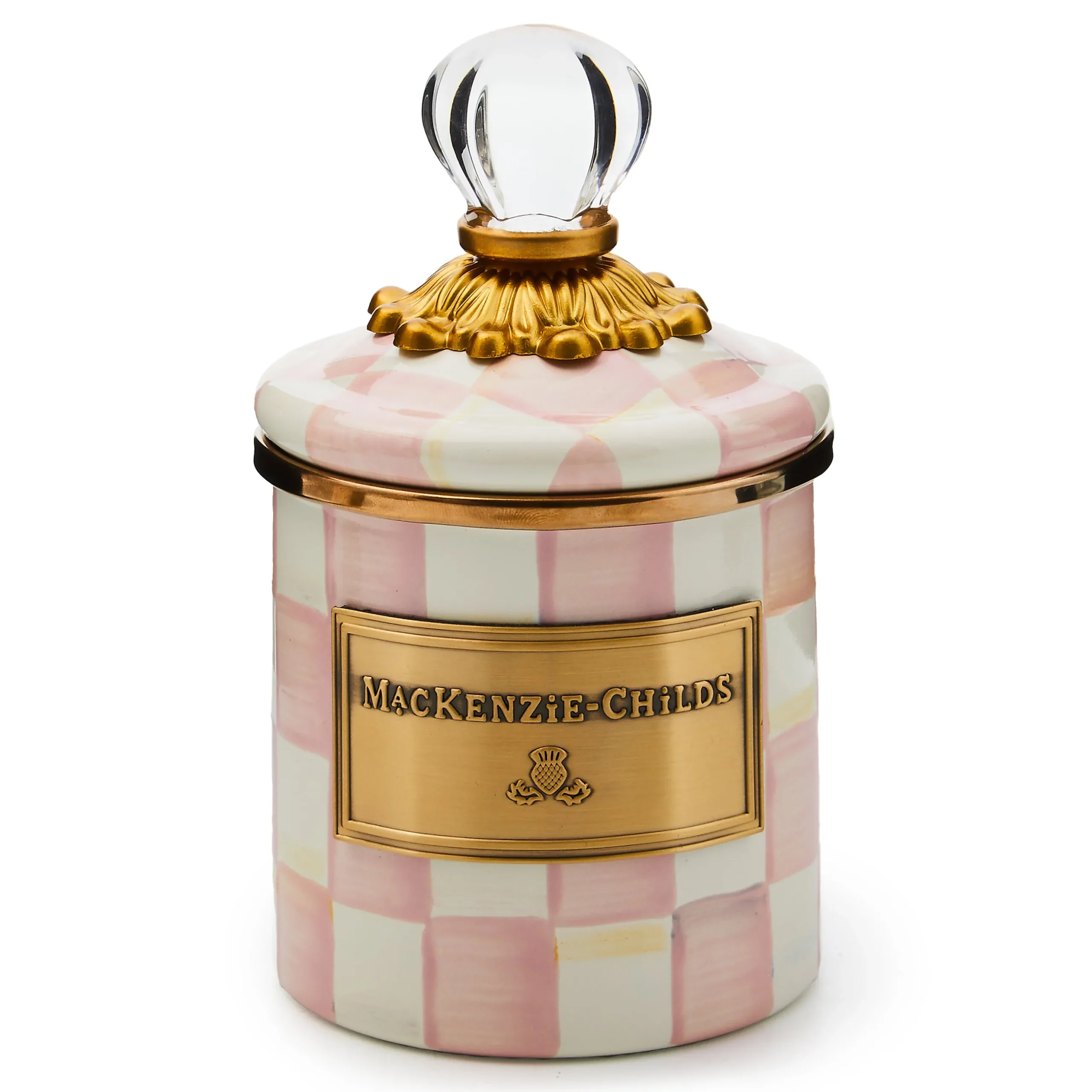 Rosy Check Mini Canister