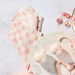 Rosy Check Napkin
