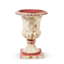 Rosy Check Pedestal Urn