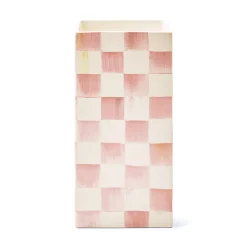 Rosy Check Pillar Vase