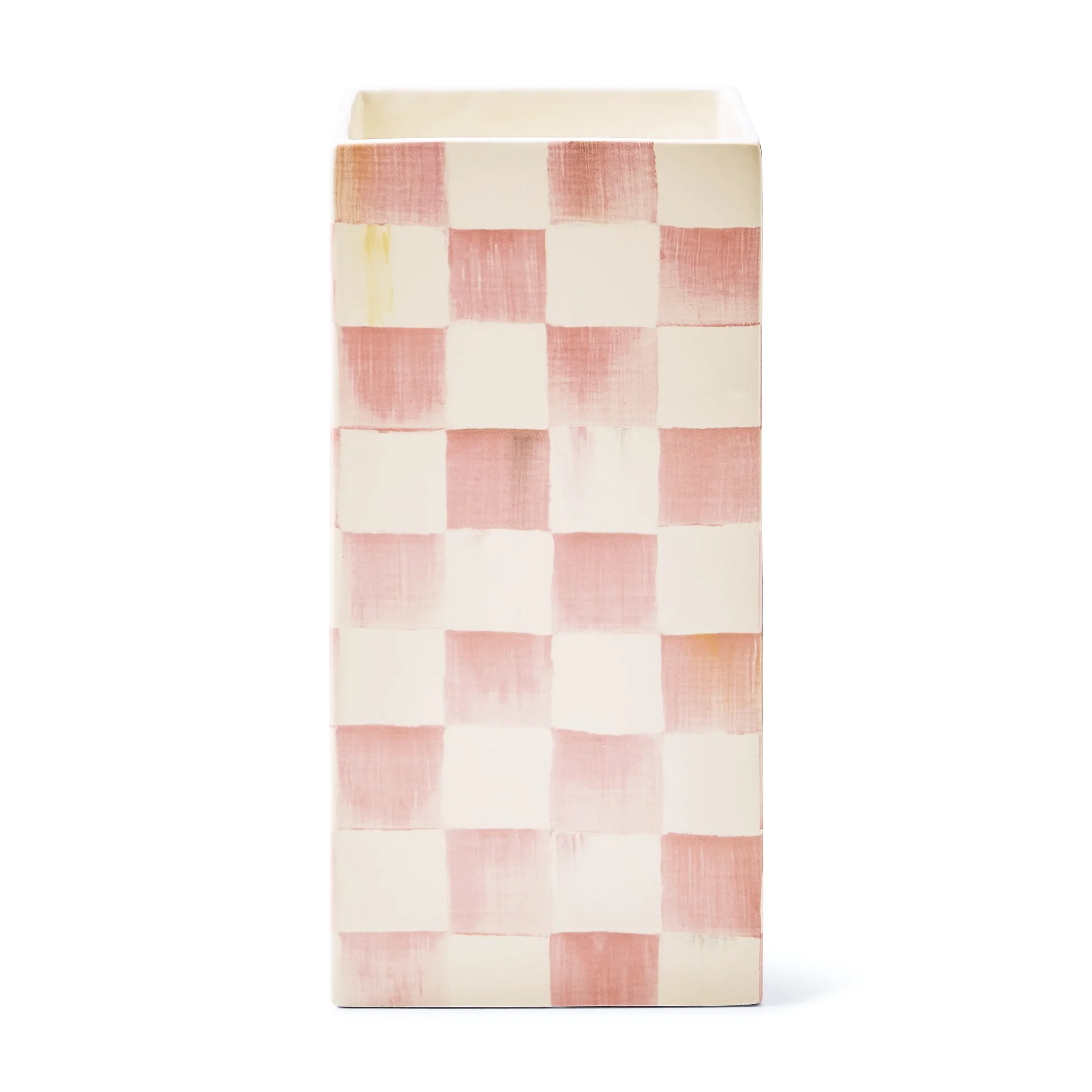 Rosy Check Pillar Vase