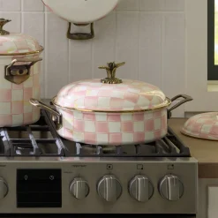Rosy Check 5 Qt. Casserole