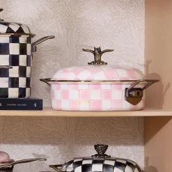 Rosy Check 5 Qt. Casserole