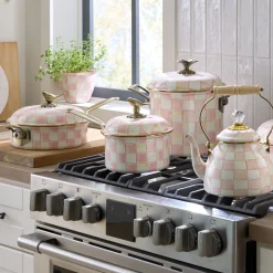 Rosy Check 2.5 Qt. Saucepan