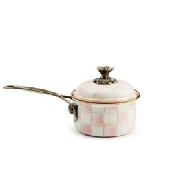 Rosy Check 1 Qt. Saucepan