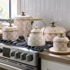 Rosy Check 2 Quart Tea Kettle